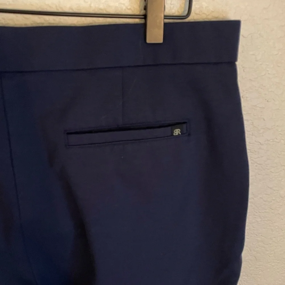 Banana Republic Women’s Skinny Ponte Ankle Pants 16 Navy Blue
